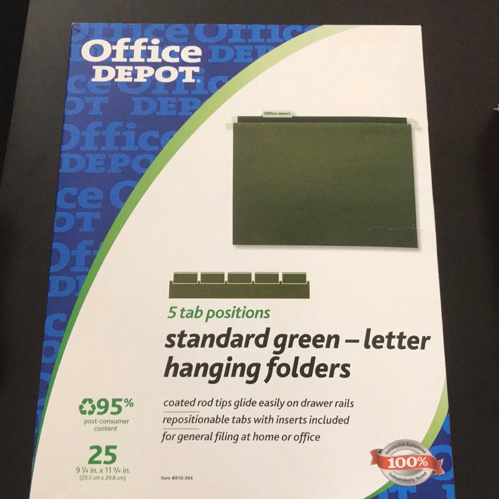 Hanging Folders for Filing
